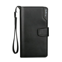 Men's Leather Zipper Wallet