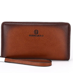 Men's Long Leather Wallet