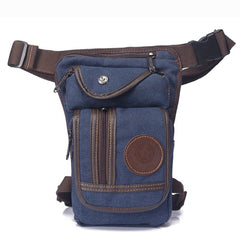 Men's Compact Canvas Crossbody Bag