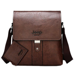 Men's Business Messenger Bag with Wallet