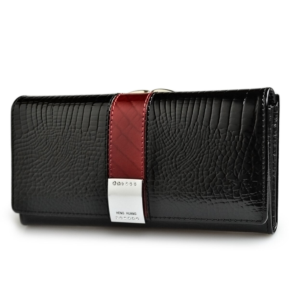 Women's Lacquered Leather Wallet