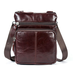 Men's Leather Messenger Bag