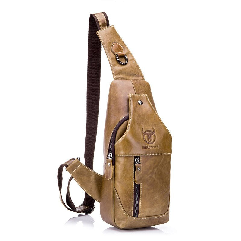 Genuine Leather Crossbody Bag