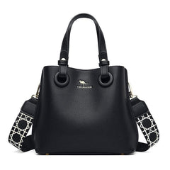 Women's Soft Solid Color Shoulder Bag