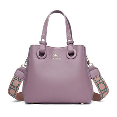 Women's Soft Solid Color Shoulder Bag