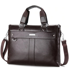 Men's Casual Leather Portfolio Bag