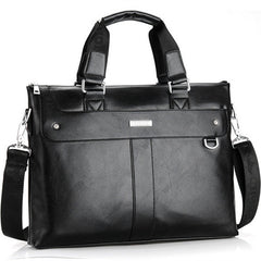 Men's Casual Leather Portfolio Bag