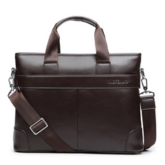 Men's Casual Leather Briefcase
