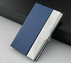 Men's Aluminum Leather Cardholder