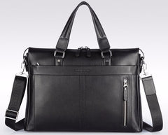 Fashion Casual Genuine Leather Men's Briefcase