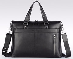Fashion Casual Genuine Leather Men's Briefcase