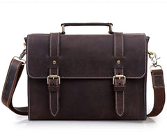 Men's Vintage Leather Briefcase