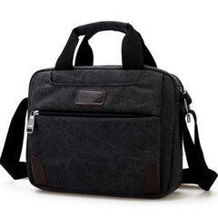 Men's Retro Canvas Briefcase