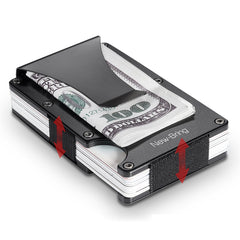 Cash Clamp Card Holder