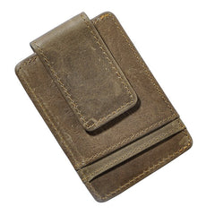 Leather Magnetic Money Clip