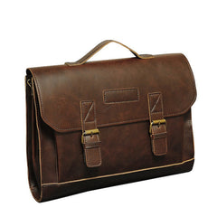 Elegant Leather Men's Briefcase