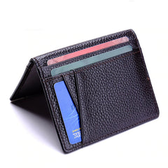 Cow Leather Credit Card and ID Holder for Men