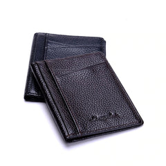Cow Leather Credit Card and ID Holder for Men