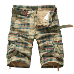 Men's Plaid Beach Shorts