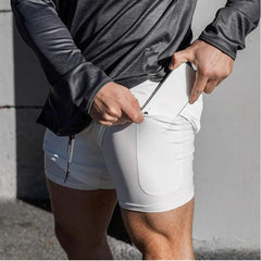 Men's 2 in 1 Shorts