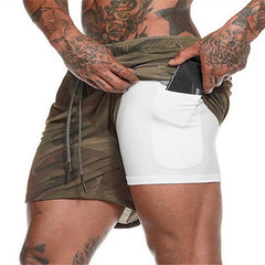 Men's 2 in 1 Shorts
