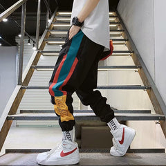 Men's Color Block Style Pants