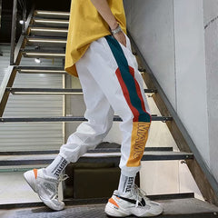 Men's Color Block Style Pants