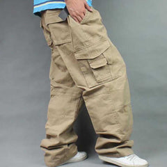 Men's Wide Cotton Harem Pants