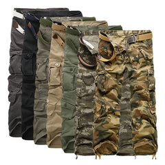 Cotton Military Styled Cargo Pants for Men