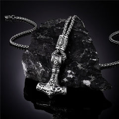Men's Viking Style Pendant Necklace