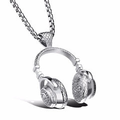 Men's Headphones Necklace