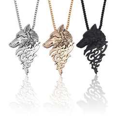 Men's Wild Wolf Necklace