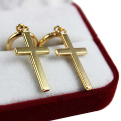 Men's Fashion Cross Shaped Earrings