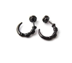 Men's Claw Shaped Stud Earrings