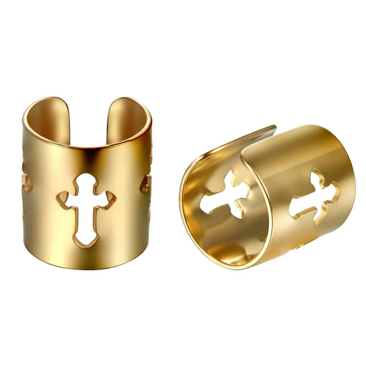 Men's Cross Ear Cuff Clip Earring