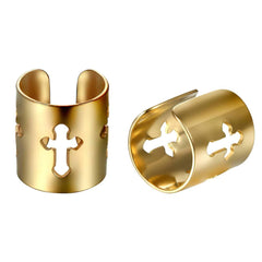 Men's Cross Ear Cuff Clip Earring