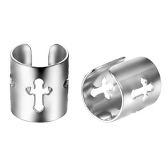 Men's Cross Ear Cuff Clip Earring