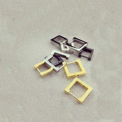 Men's Irregular Shaped Stainless Steel Earring