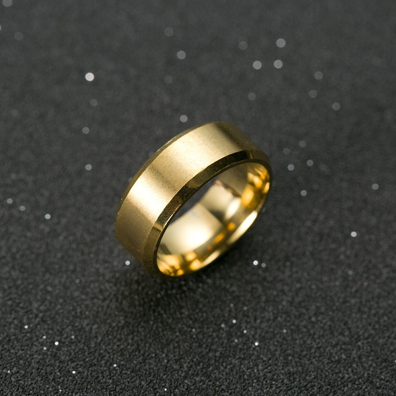Men's Titanium Steel Ring