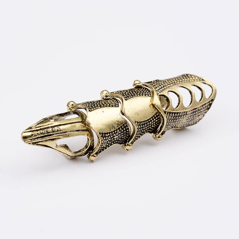 Men's Antique Style Armour Ring