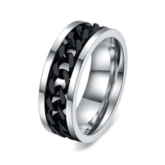 Men's Chain Decor Ring