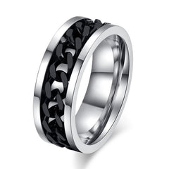Men's Chain Decor Ring