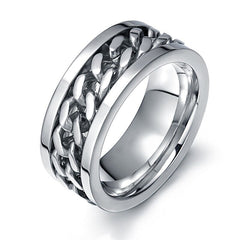 Men's Chain Decor Ring