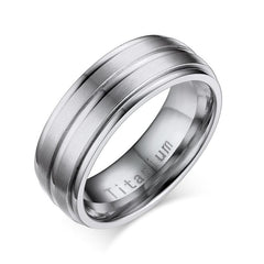 Fashon Men's Titanium Ring