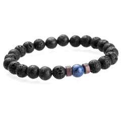 Men's Natural Moonstone Beaded Bracelet