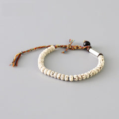 Braided Cotton Lucky Knots Bracelet