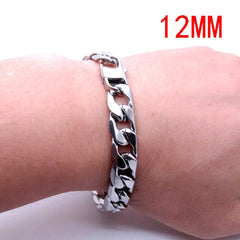 Men's Stainless Steel Chain Bracelet