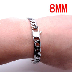 Men's Stainless Steel Chain Bracelet