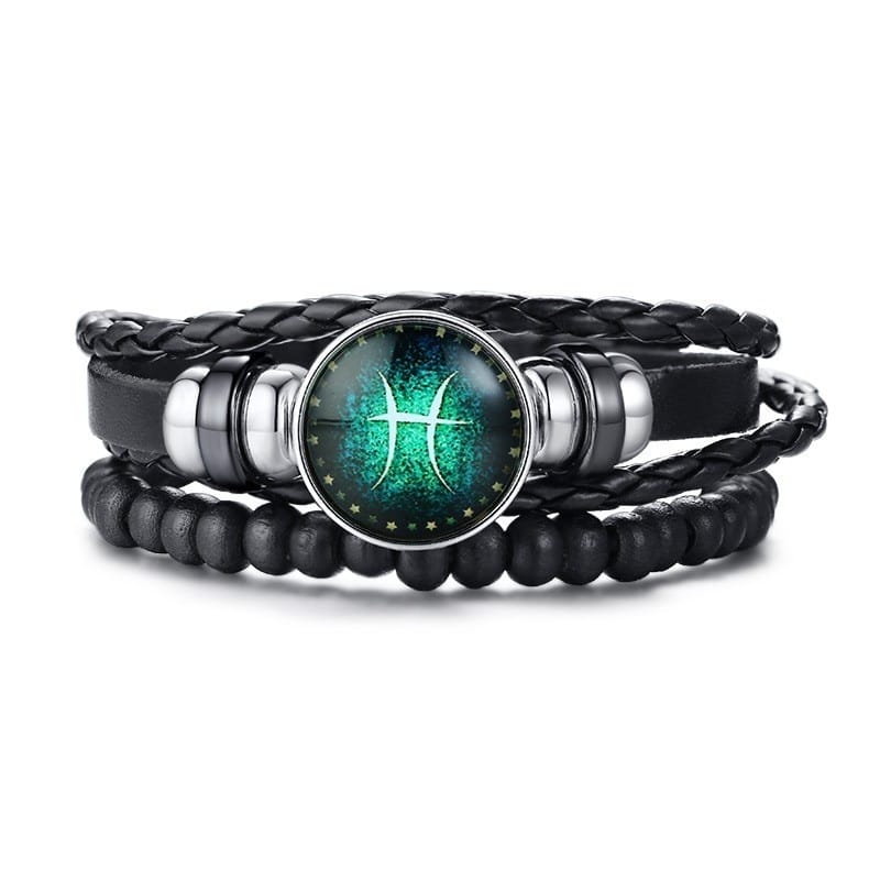 Men's Multi-Layer Leather Rope Bracelet