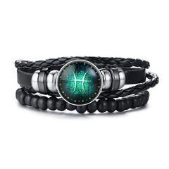 Men's Multi-Layer Leather Rope Bracelet